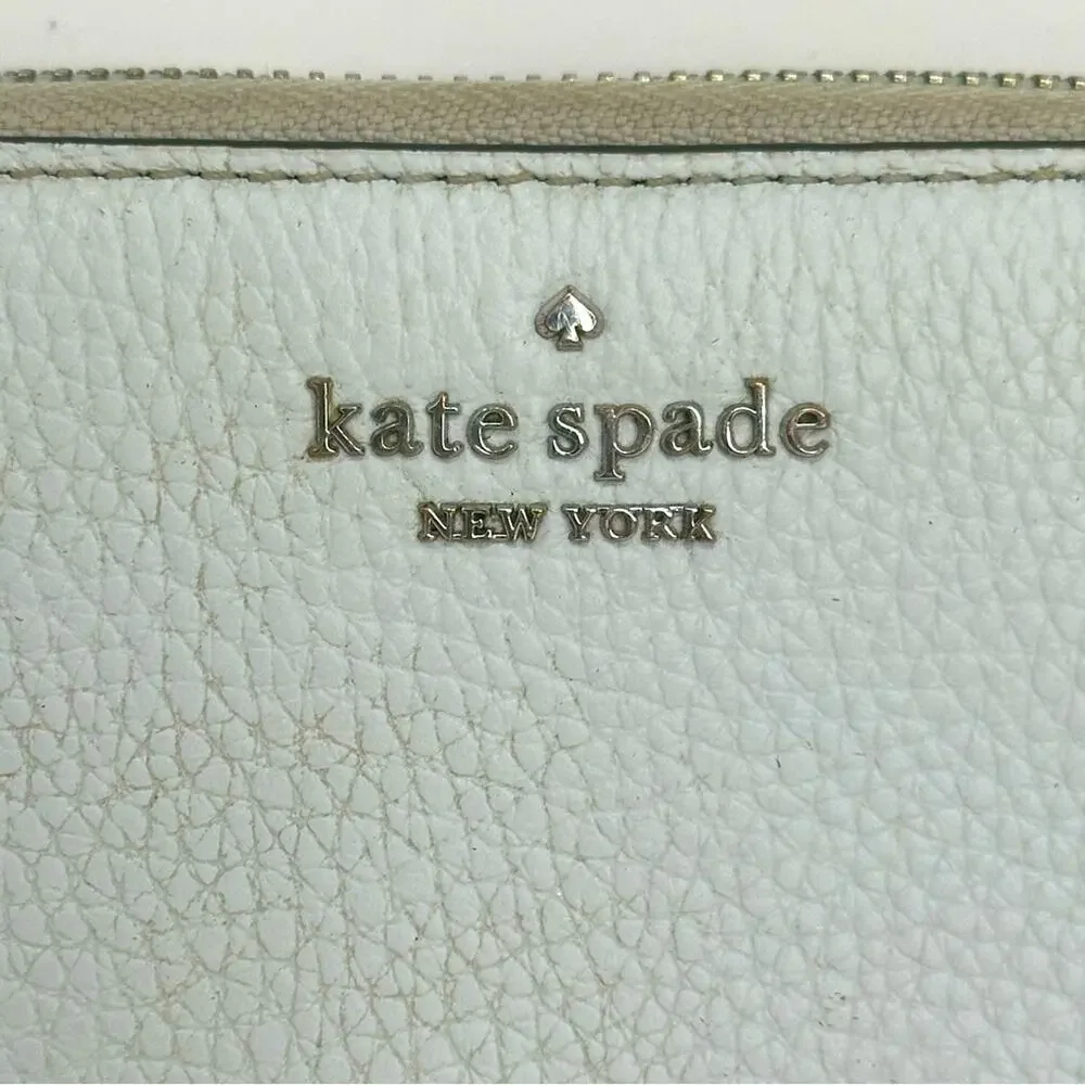 Kate Spade Schuyler Large Continental Wallet - WHITE